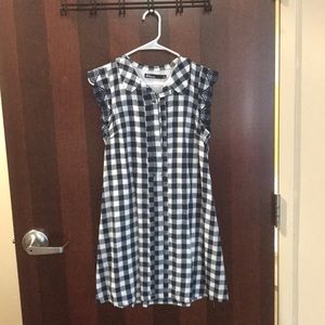 Anthropologie Gingham Dress